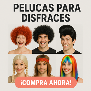 PELUCAS  DISFRACES