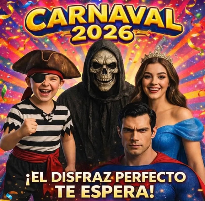 Disfraces de Carnaval 2026