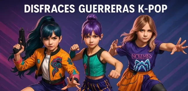 Disfraces K-Pop guerreras