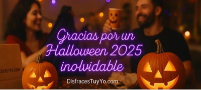 🎃 Gracias por un Halloween 2025 inolvidable con DisfracesTuyYo 🎃