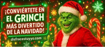 Disfraz del Grinch: cómo convertirte en el protagonista verde de la Navidad