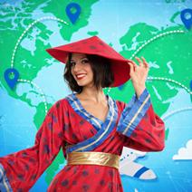 Disfraces Paises del Mundo  Mujer