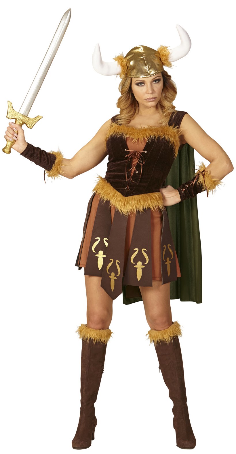 Disfraz Vikinga Mujer