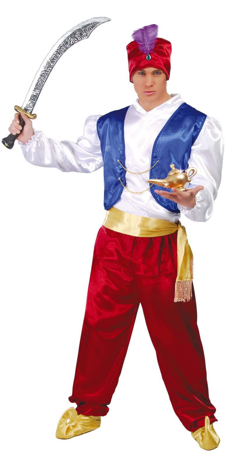 Disfraz Premium de Genio de Aladdin Disney Disney Para Adulto talla Extra  Grande