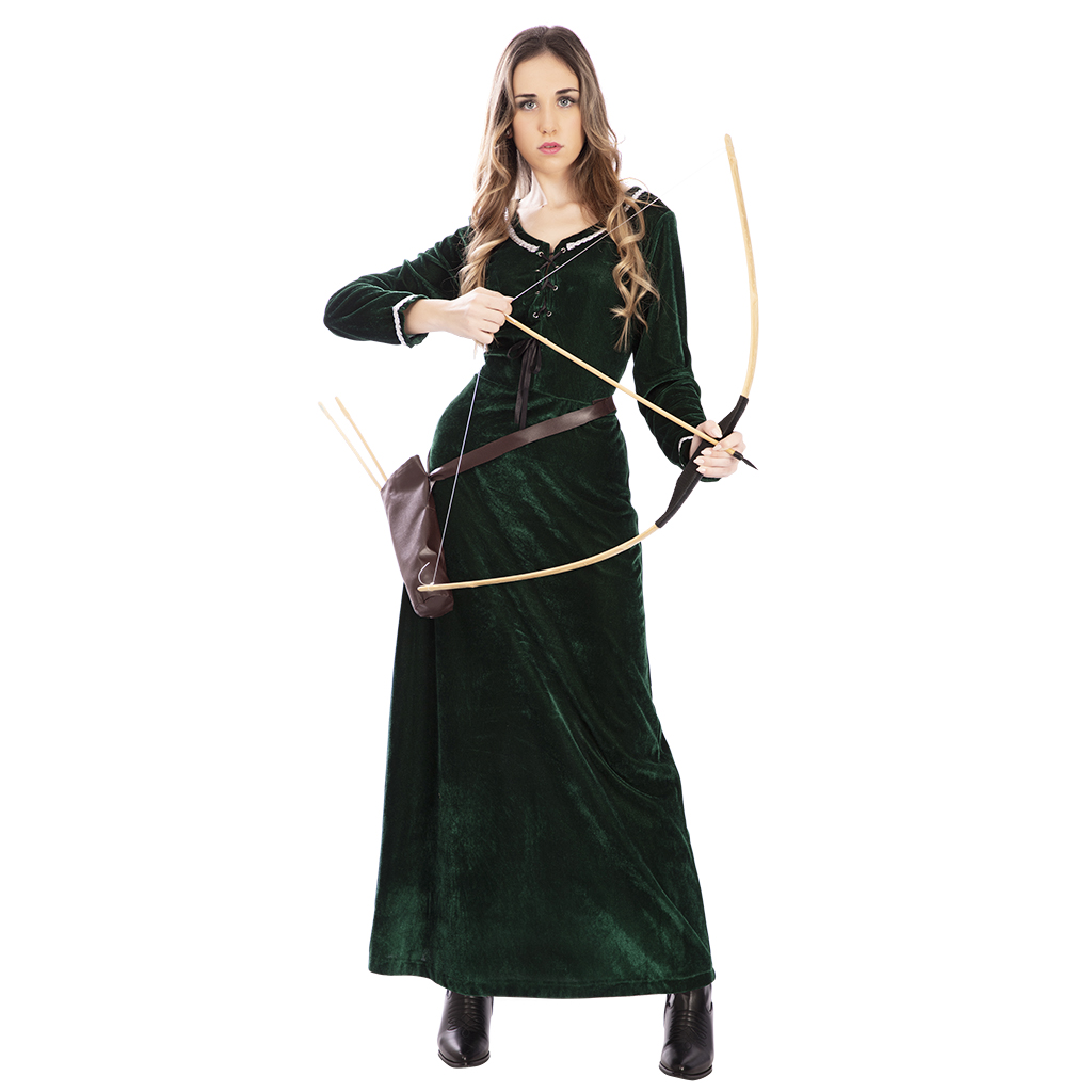 Disfraz de medieval verdelady marionl mujer para adulto barato. Tienda de  disfraces online