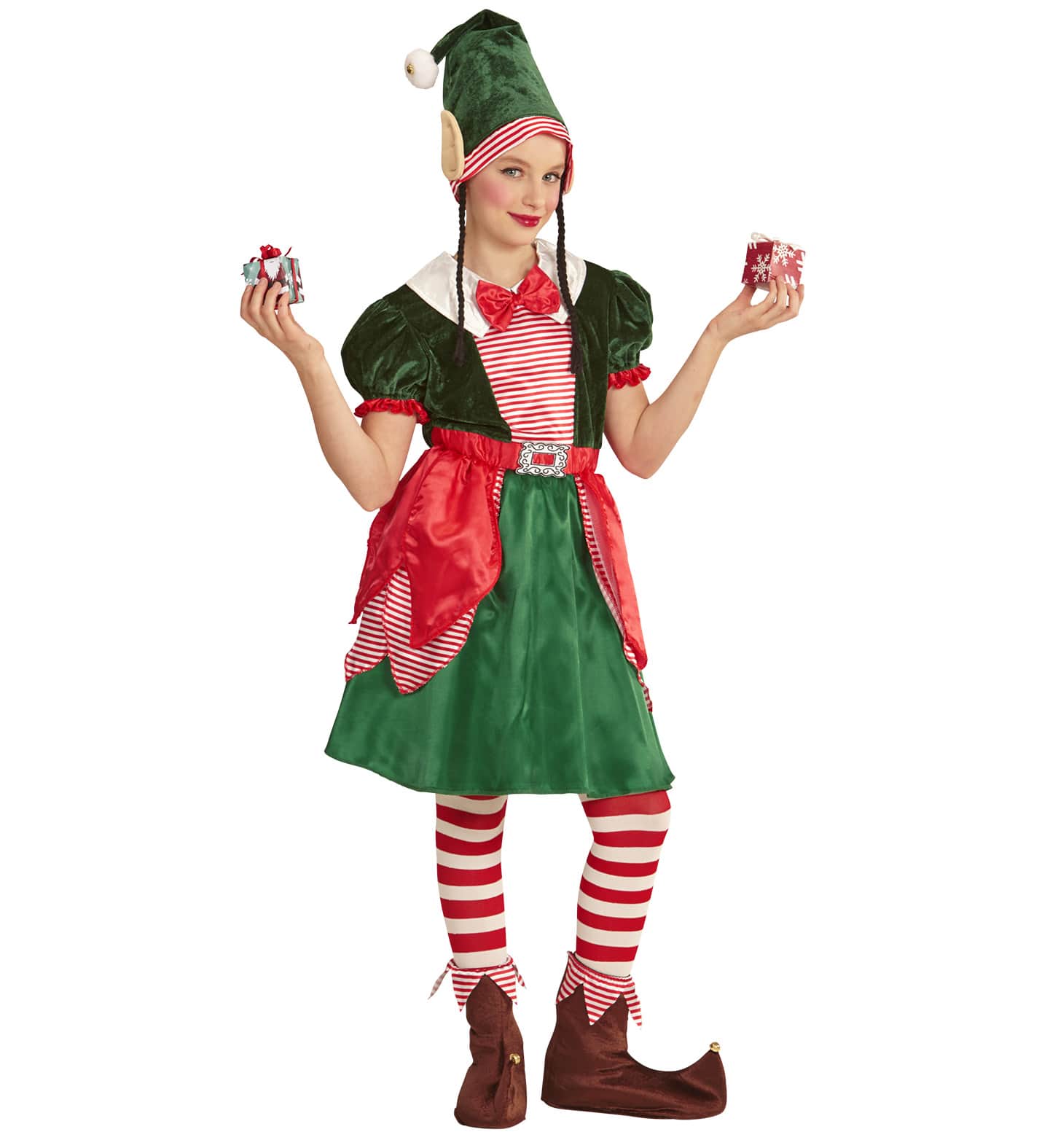 Disfraz de Elfa de Santa Infantil