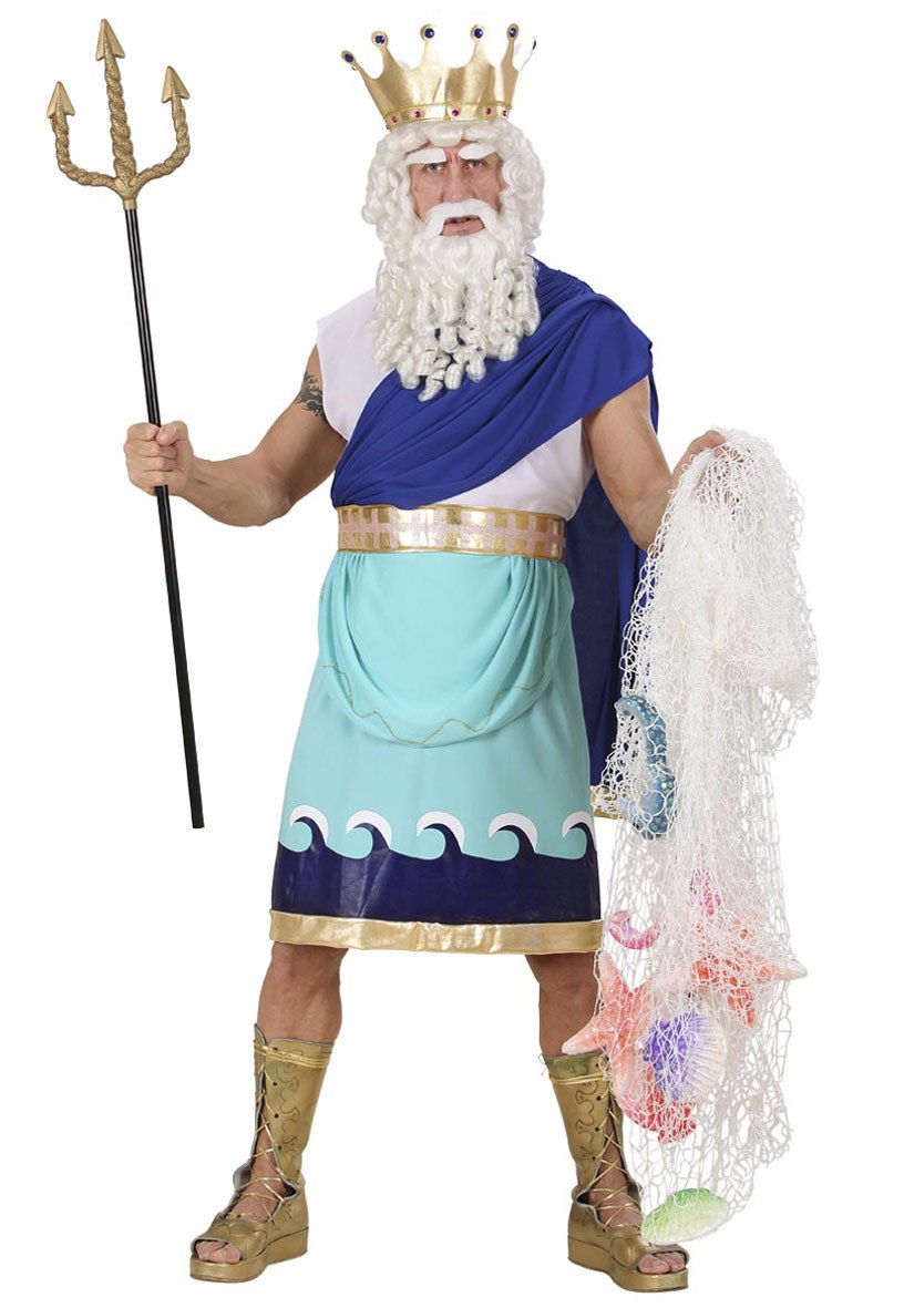 Disfraz Poseidón Rey Mares adulto > Disfraces para Hombres