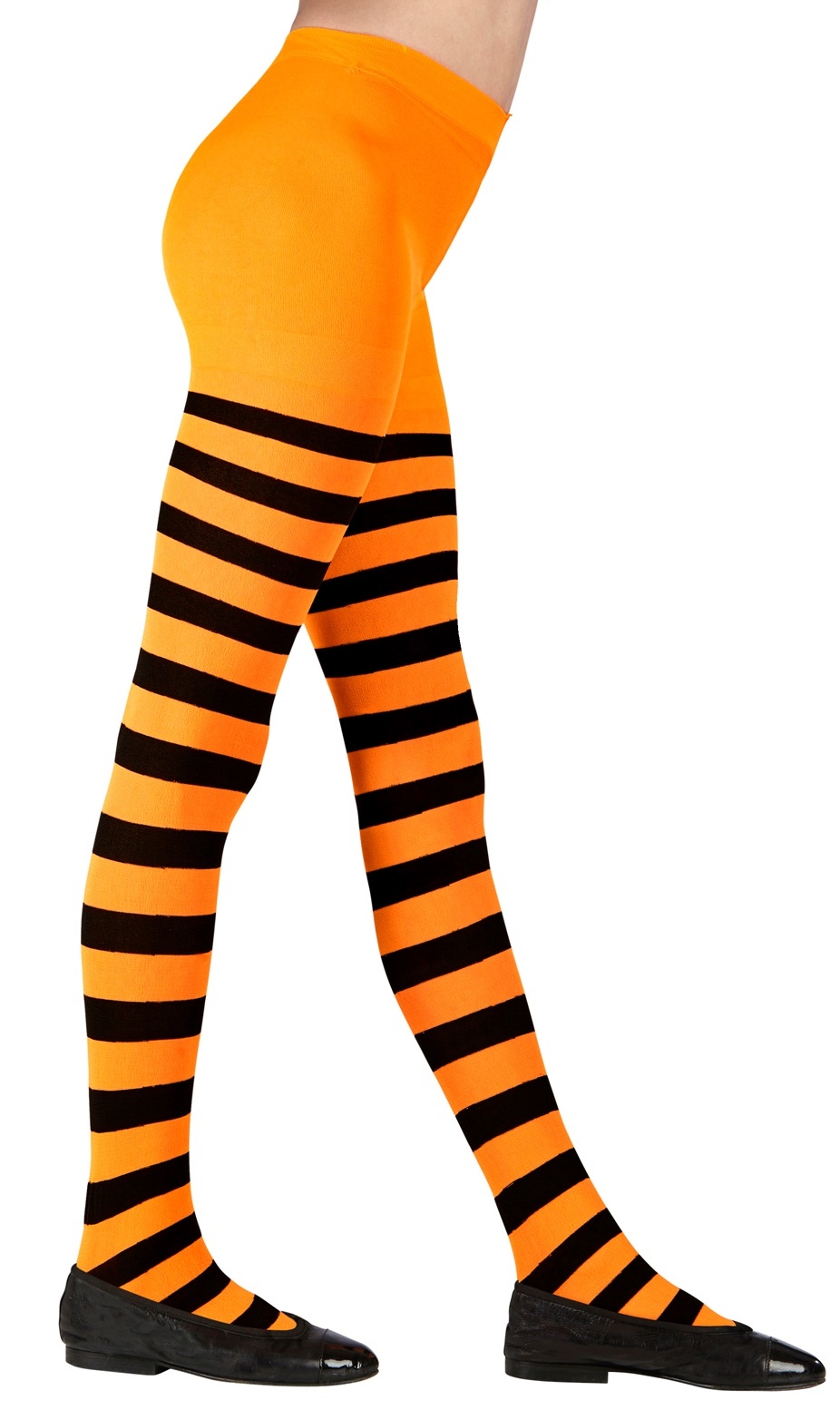 medias en color Naranja para Disfraces