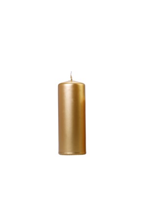 1 vela dorada (15x6 cm)