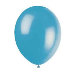 10 globos color turquesa (30 cm) - Línea Colores Básicos