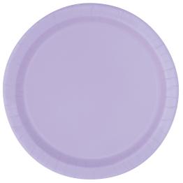 16 platos lilas (23 cm) - Línea Colores Básicos