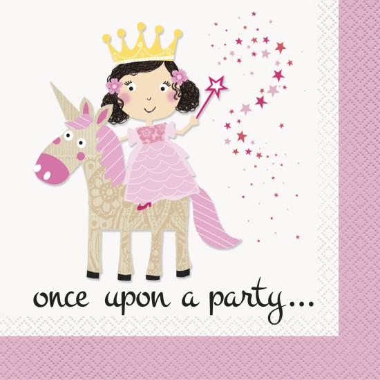 16 servilletas de Unicornio Rosa - Magical Unicorn (33x33 cm) 16 servilletas de Unicornio Rosa - Magical Unicorn (33x33 cm)