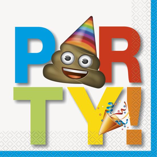 16 servilletas de emoticonos Party (33x33 cm) - Emoji 16 servilletas de emoticonos Party (33x33 cm) - Emoji