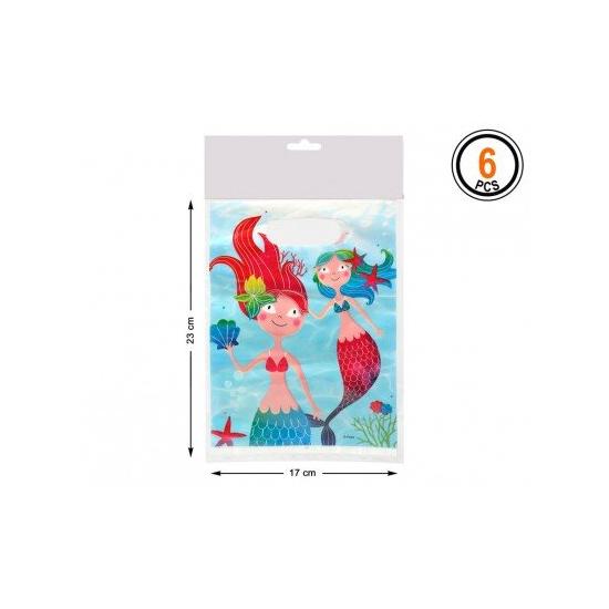 6 Bolsas Regalo Sirenita 6 Bolsas Regalo Sirenita