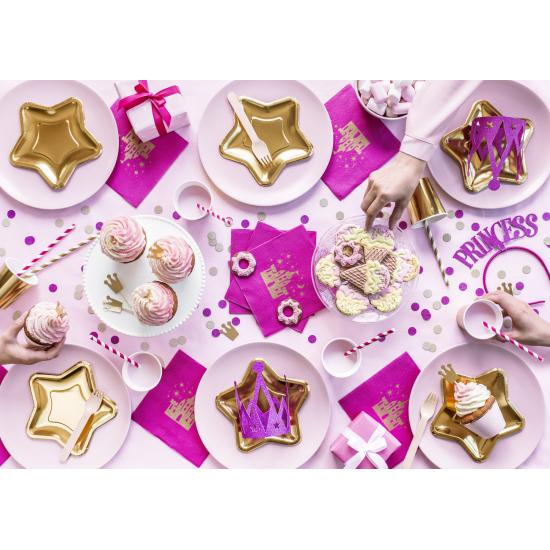6 platos dorados con forma de estrella de papel (18 cm) - New Year’s Eve & Carnival 6 platos dorados con forma de estrella de papel (18 cm) - New Year’s Eve & Carnival