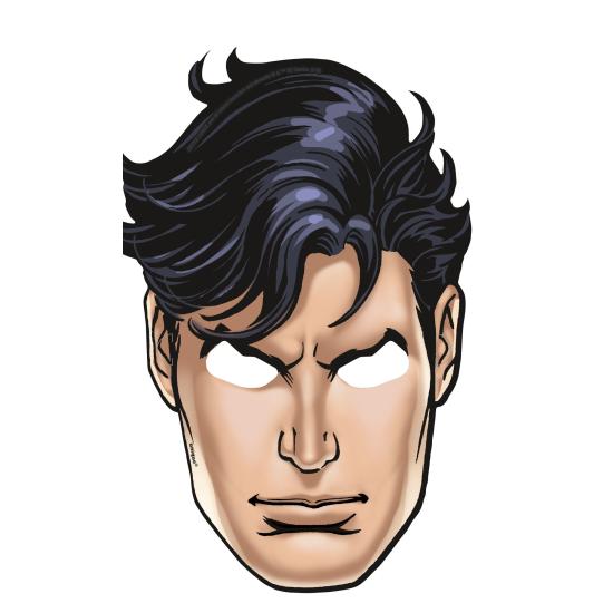 8 caretas variadas La Liga de la Justicia