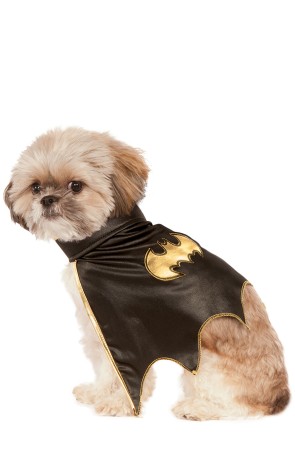 Capa de Batgirl para perro