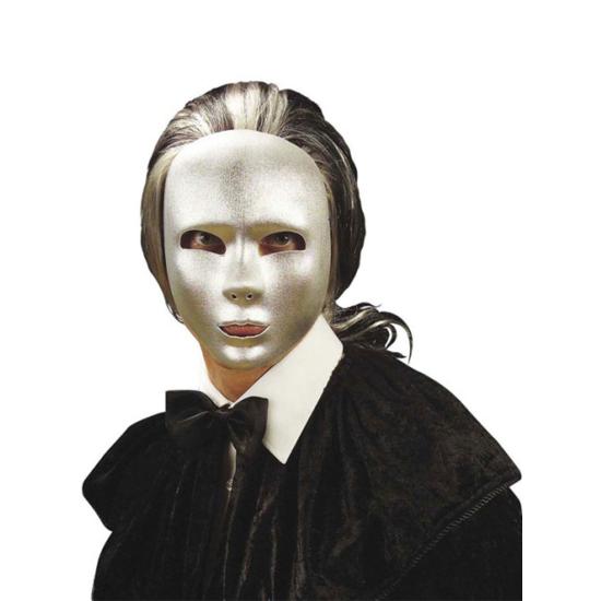 Careta plateada lisa