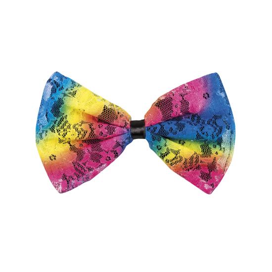 Diadema de conejita tricolor para adulto