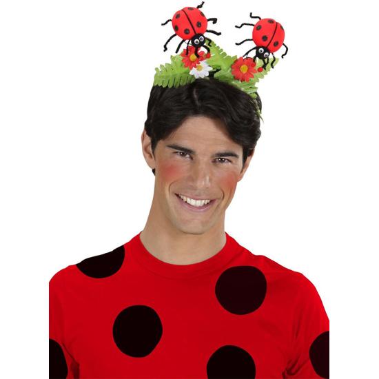 Diadema de mariquitas en la naturaleza para adulto