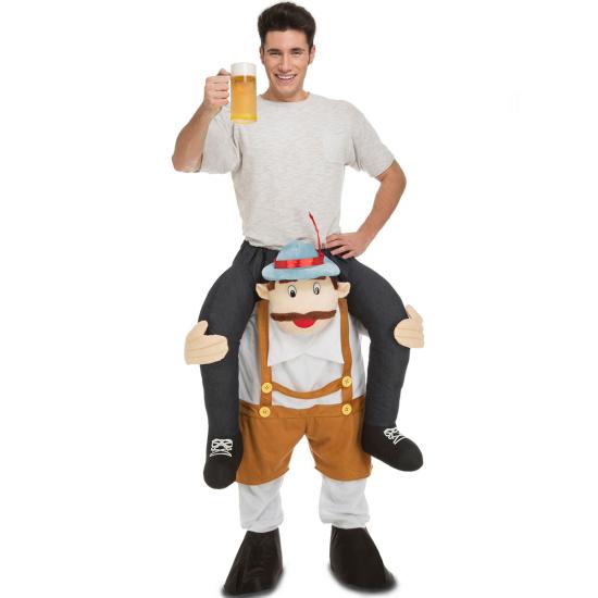 Disfraz a hombros de tirolés oktoberfest para adulto