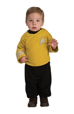 Disfraz de Capitán Kirk Star Trek para bebé