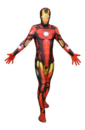 Disfraz de Iron Man Deluxe Morphsuit