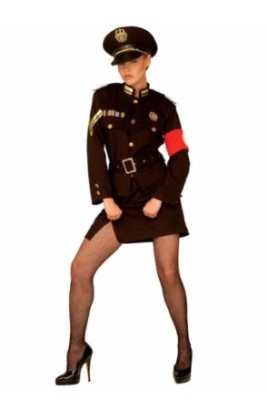 Disfraz General Fuerzas Armadas Sexy mujer