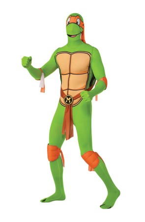 Disfraz de Michelangelo Tortuga Ninja Segunda Piel