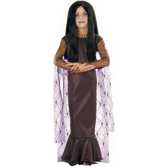 Disfraz de Morticia La Familia Addams para niña Disfraz de Morticia La Familia Addams para niña
