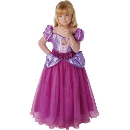 Disfraz de Rapunzel premium para niña