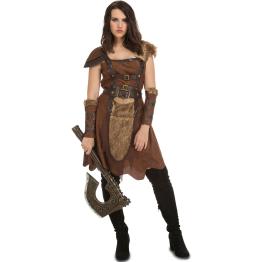 Disfraz Dama Vikinga para mujer