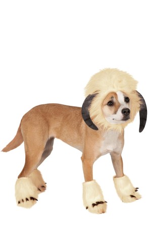 Disfraz de Wampa Star Wars para perro