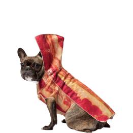 Disfraz de bacon para perro