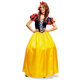 Disfraz de bella de las nieves para mujer