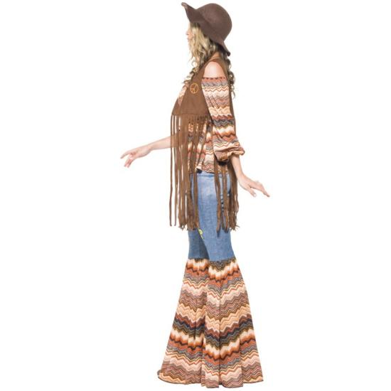 Disfraz de chica hippie para mujer