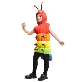 Disfraz de ciempiés multicolor para niño