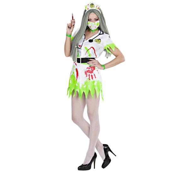 Disfraz Enfermera Radiactiva para adulta