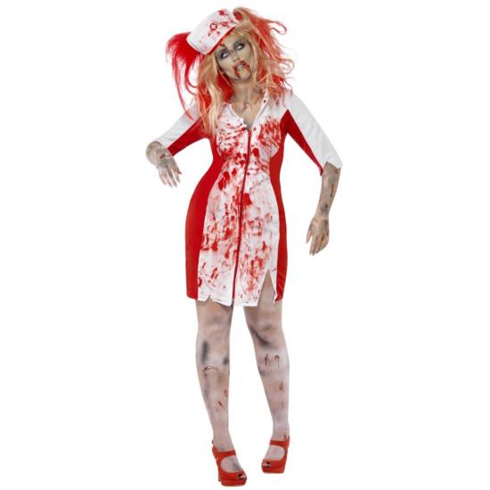 Disfraz Enfermera Sangrienta zombie talla grande Disfraz Enfermera Sangrienta zombie talla grande