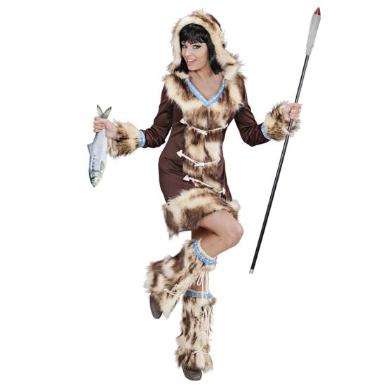 Disfraz de Esquimal Lujo para mujer