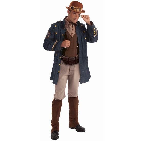 Disfraz de general Steampunk para hombre Disfraz de general Steampunk para hombre