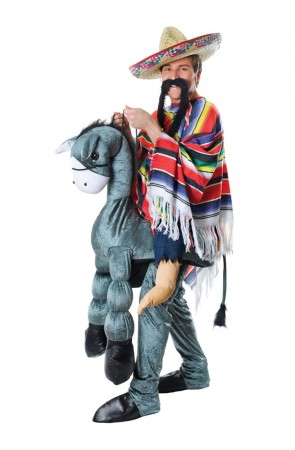 Disfraz Mexicano con Mula talla única