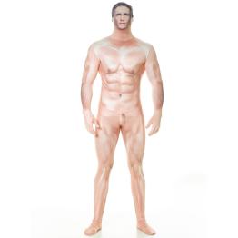 Disfraz de hombre censurado Morphsuit