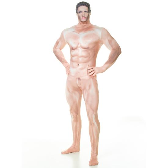 Disfraz de hombre censurado Morphsuit