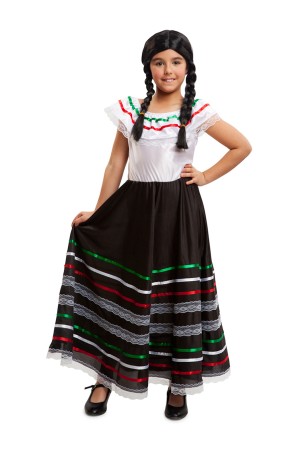 Disfraz Mexicana linda para niña