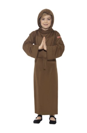 Disfraz Monje Monasterio para niño