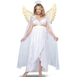 Disfraz de ángel para mujer talla grande