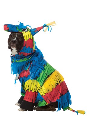 Disfraz de piñata para perro