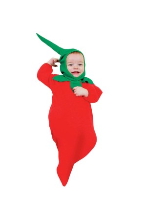 Disfraz de Pimiento Rojo para bebé