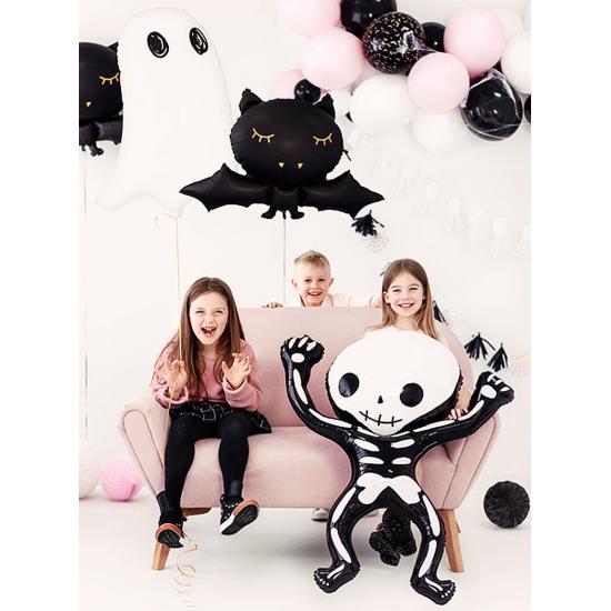 Globo de foil Esqueleto Halloween (84x10 cm)